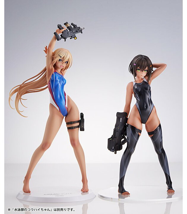 楽天市場】ホビージャパン(AMAKUNI) ARMS NOTE 水泳部の部長ちゃん 1/7 