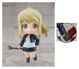 ねんどろいど 鋼の錬金術師 FULLMETAL ALCHEMIST ウィンリィ・ロックベル 「エドと手つなぎ手首パーツ」付き
