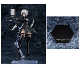 figma NieR:Automata Ver1.1 2B（ヨルハ二号B型） 『NieR:Automata Ver1.1a』ロゴ入りLサイズfigma台座付き