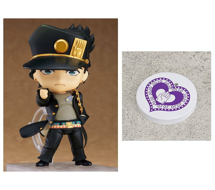 楽天市場 ねんどろいど ジョジョの奇妙な冒険 空条承太郎 再販 特製丸台座 付き 四季の宝箱