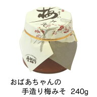 紀州四季の梅本舗 おばあちゃんの手造り梅みそ 240g