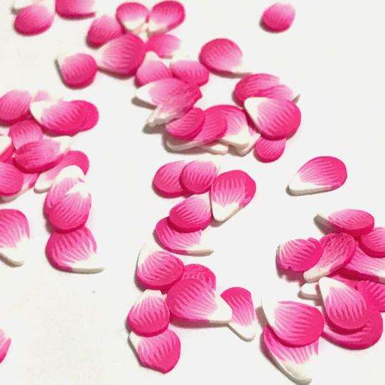 （2gセット）花びらのデコパーツ ピンク 花 フラワー 樹脂パーツ デコ レジン封入 ハンドメイド | 色彩キューブ