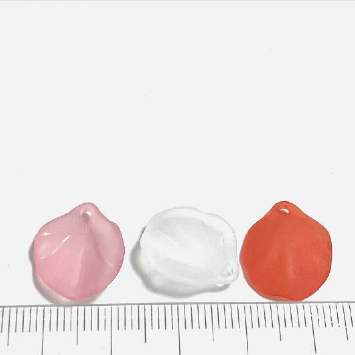 楽天市場】（20個セット）花びらのアクリルチャーム カラーミックス 