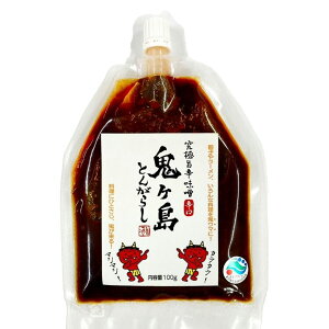 厳選素材で作る究極の旨辛味噌 鬼ヶ島とんがらし 辛口 100g 1袋入 オフィス・タフ 唐辛子味噌 静岡県 敬老の日 和雑貨 四季彩堂
