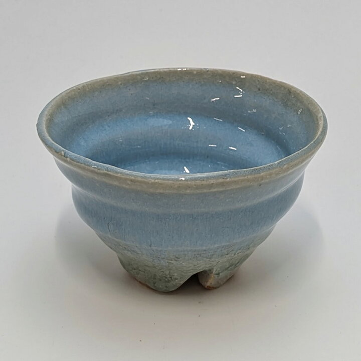 楽天市場】萩焼 湯呑 汲み出し碗 納冨晋(鳥雲窯) 青萩 ゆらぎ碗 湯呑 