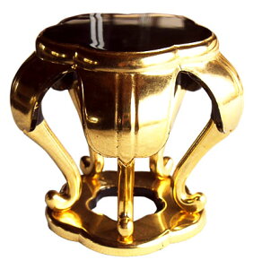 梅型 背高 仏器台 仏飯器台 お寺さん向け 大サイズ 5寸 高14.5×巾16センチ