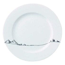 27cmプレート エジプト ヴォヤージュ大皿 丸皿 パスタ皿 おしゃれ かわいい カフェ食器 シンプル 日本製 業務用 洋食器 美濃焼