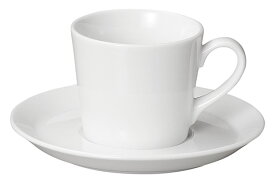 コーヒーカップ ソーサー 白 パシオンコーヒーカップ 白 陶器 カップアンドソーサー 業務用 美濃焼 おしゃれ かわいい カフェ食器