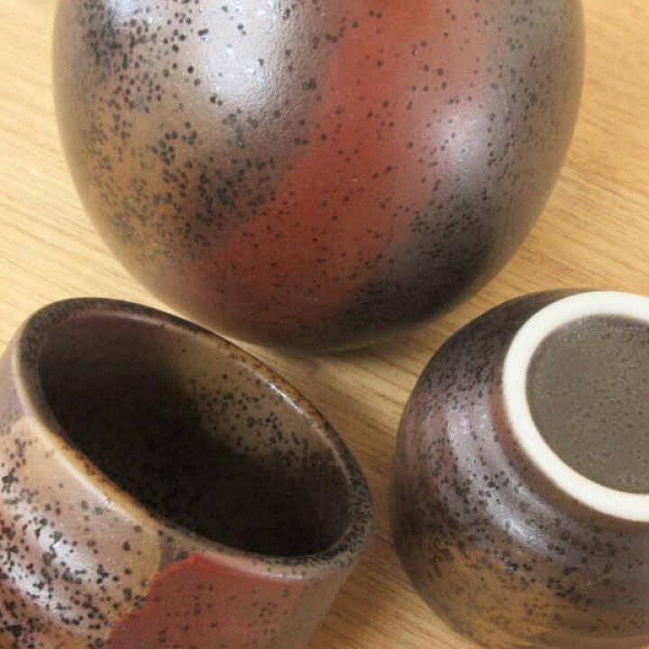 楽天市場】酒器セット 三色備前【箱入】美濃焼 和食器 酒器 徳利 