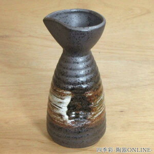 徳利 とっくり 陶器 美濃焼 320ml 白刷毛均窯徳利 とっくり 日本酒 約2合 熱燗 陶器 業務用 美濃焼 日本製