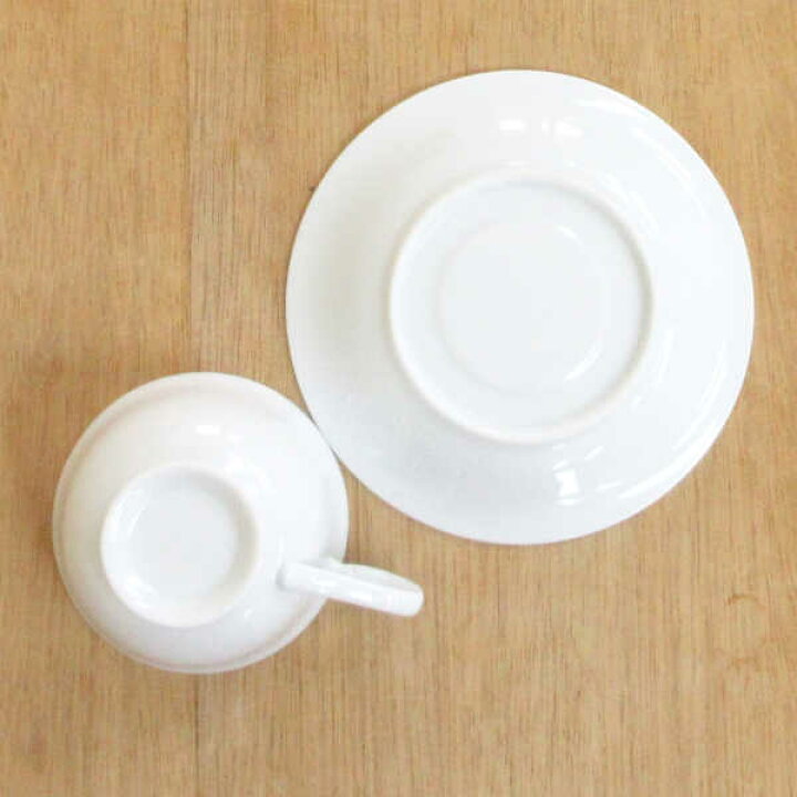 楽天市場】ティーカップソーサー 白磁ロマンス業務用 美濃焼 洋食器 