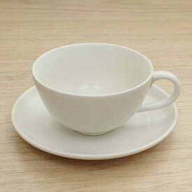 コーヒーカップソーサー 白コーヒーカップ 陶器 和風 業務用 美濃焼