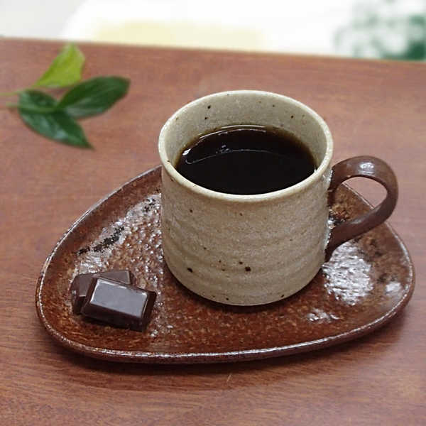 コーヒーカップ＆ソーサー ナチュラル<BR>コーヒーカップ 陶器 和風 和陶器 おうちカフェ カフェ風 食器 美濃焼 和食器 おしゃれ かわいい