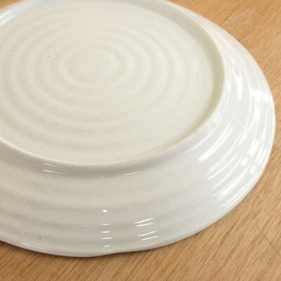 楽天市場 和食器 大皿 30cm 縄文粉引美濃焼 業務用 和食器 陶器 大皿 30cm 以上 尺皿 粉引 白 シンプル おしゃれ 四季彩 陶器online
