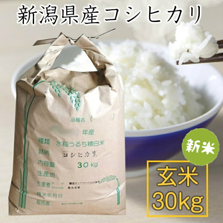 楽天市場】【期間限定販売】新米 令和7年度 新潟県矢代産コシヒカリ 
