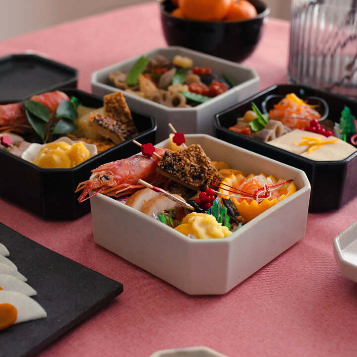 楽天市場】スタジオエム 隅切二段重 お重 STUDIO M スタジオm  