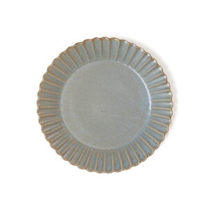 スタジオエム バルバリ 21cm パンプレート プレート 平皿 STUDIO M スタジオm マルミツポテリ 花形 花 白 ホワイト ナチュラル ネイビー 皿 お皿 大皿 国産 日本製 おしゃれ かわいい シンプル 誕