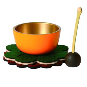 カラーズおりんセット(山吹) 2.0寸