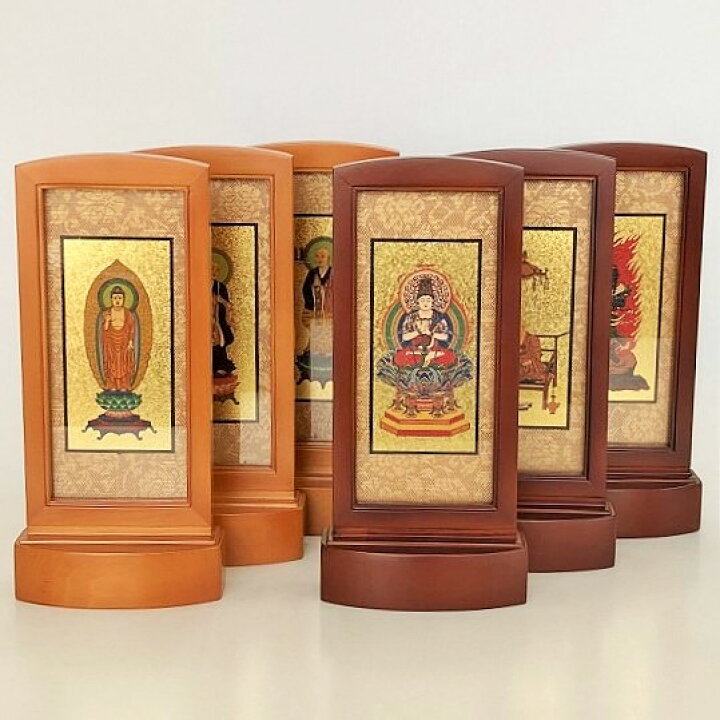 楽天市場】スタンド掛軸（小）陽（ひなた）3本セット（本尊+脇掛 