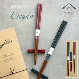 【LINEお友達登録で5%OFF】 エシカルなお箸シリーズ 夫婦箸 エスクード ペア セット 箸置き 梱包 簡易包装 かわいい オシャレ カワイイ おしゃれ 脱プラ SDGs サーキュラーエコノミー エコ eco 記念品 母の日 父の日 敬老の日 メール便