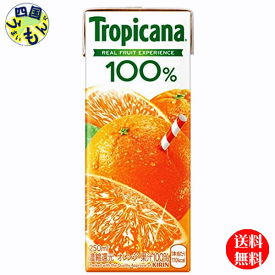 キリン トロピカーナ 100％ オレンジ 250ml 紙(LLスリム)×24本 2ケース