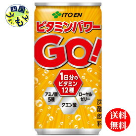 【2ケース送料無料】　伊藤園 ビタミンパワー GO！ 190ml 缶 ×30本入 2ケース