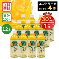 ★期間限定：30％OFF 8/11(火)1:59まで★【エントリーでポイント5倍】専門店のシークヮーサー 500ml×12…