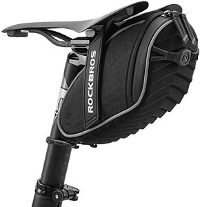 サドルバッグ 防水 ファスナー 3D立体構造 衝撃軽減 内ポケット有 軽量 小物入れ 取付簡単 リフレクト効果有