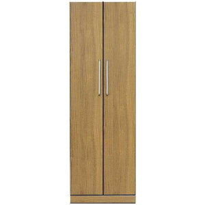 ワードローブ おしゃれ 収納 北欧 衣類 クローゼット タンス ハンガーラック ワードローブ ナット 60 ナチュラル/取手SV 奥行56cmタイプ(配送員設置)