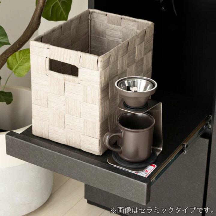 楽天市場】ミニ食器棚 デセオ80KB−A(板戸) WH石目 (配送員設置 