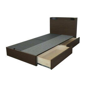 クイーンベッドフレームエレクトラN　DR（引き出し） (配送員設置)