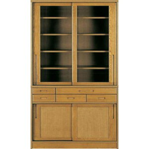 食器棚 収納 おしゃれ ダイニングボード 木製 キッチン収納 キッチンボード 幅115cm ダイニングボード 流水No.1800(115) DA (配送員設置)