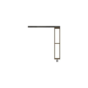 キッチンカウンター オーチェII専用 オプション キャスター付き エクステンションテーブル オーチェII CW- 90C N (配送員設置)