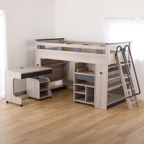 楽天市場】カリモク家具（ロフトベッド・システムベッド｜ベッド 