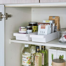 ハンドル付きスリムグラス&マグ収納 タワー ホワイト ブラック 4708 4709【山実0911】【241021済】