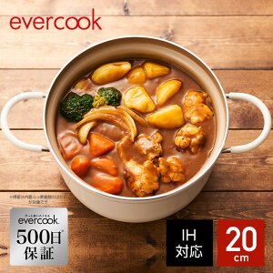 ybsOzGo[NbN 20cm EACS20IV2 J[EV`[20cm@ IHΉ AC{[ Wt тɂ 500ۏ Gߓ hEVV@evercook@Vzj@j