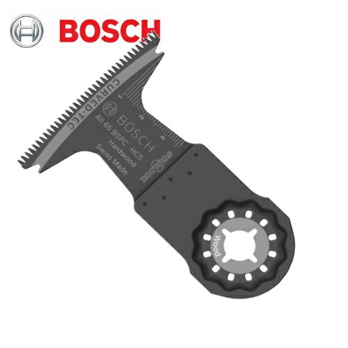 ボッシュ(BOSCH) カットソー用ブレード(マルチツール用替刃)(スターロック) AII65BSPC(木材用)(炭素工具鋼製、広い開口・高速切断用) ◇
