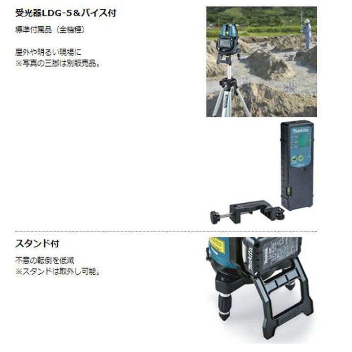 楽天市場】マキタ SK20GD 充電式グリーンレーザー墨出し器(縦2方向・横 