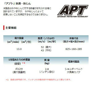 マキタMUB184DZ充電式ブロア18V本体のみ