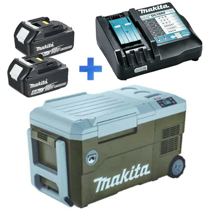楽天市場】マキタ CW001GZO 保冷温庫18V / 40V対応 充電器 DC18RF  