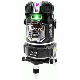 【4日20時〜 最大3,000円クーポン配布】＼上位入賞／ テクノ販売 LTC-RZ9X＋スマートベース(自動追尾機能)SB-Z(受光器・三脚付) フルライン電子整準グリーンレーザー墨出し器(縦4方向矩・横全周水平ライン・地墨・鉛直十字) ◆