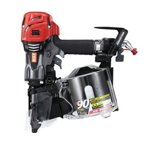 【11/1限定1,000円クーポン配布】マックス HN-90N6(D)-G 高圧用90mm釘打機(スーパーネイラ) クールグレー