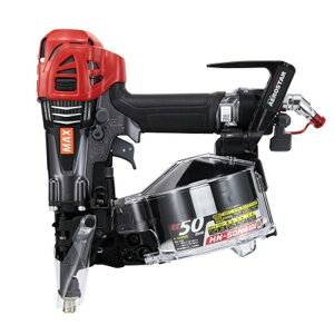 【11/1限定1,000円クーポン配布】マックス HN-50N4(D)-G 高圧用50mm釘打機(スーパーネイラ) クールグレー