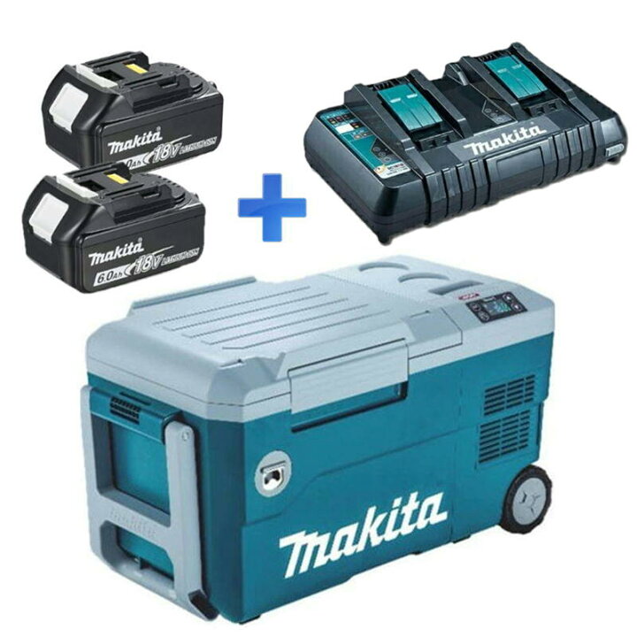 楽天市場】マキタ CW001GZ 保冷温庫18V / 40V対応 2口充電器 DC18RD 