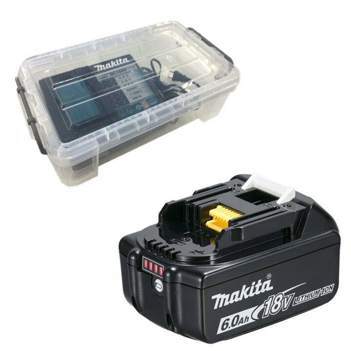 楽天市場】マキタ BL1860B リチウムイオンバッテリ(18V6.0Ah) 充電器 