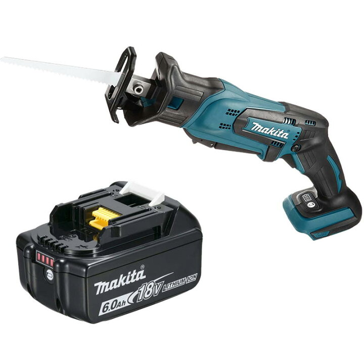 楽天市場】マキタ JR184DZ 充電式レシプロソー 18V バッテリ BL1860B 