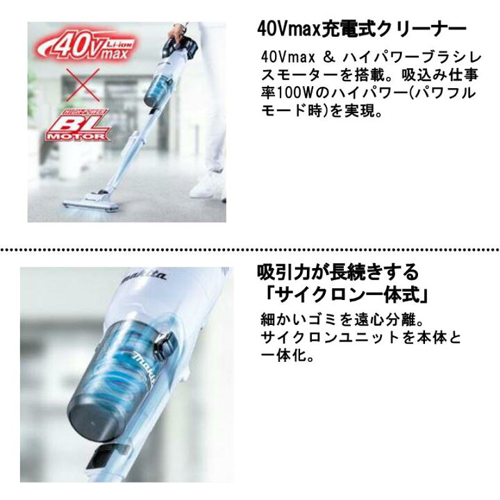 楽天市場】マキタ CL286FDZO 充電式クリーナー(掃除機) 18V オリーブ 