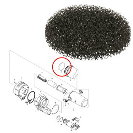 マキタ 422909-0 スポンジシート62 (サイクロンアタッチメントパーツ)【クリーナー用アタッチメント】 ◇