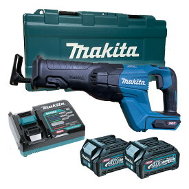 ＼楽天ランキング入賞／ マキタ(makita) JR001GRDX 充電式レシプロソー 40Vmax 2.5Ah セット品(本体・BL4025×2個・充電器) ※替刃別売 セーバーソー コードレス ◆