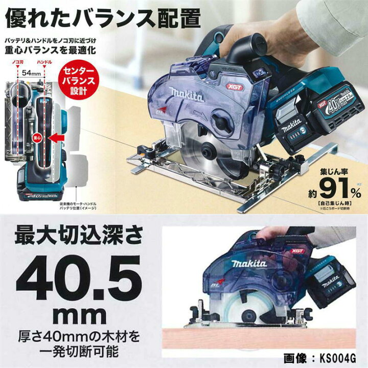 未使用品】☆マキタ makita 40V コードレス丸ノコ KS004GRDX【戸田店 